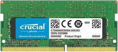 Оперативная память DDR4 Crucial CB16GS3200