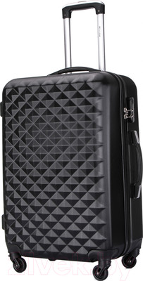 Чемодан на колесах L'case Phatthaya BCP-1202 (L, черный)