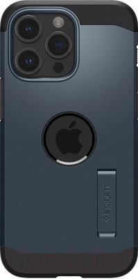 Чехол-накладка Spigen Tough Armor MagFit для iPhone 15 Pro Max / ACS06595 (Metal Slate)