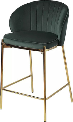 Стул барный Bergenson Bjorn Coral / BB0000703 (темно-зеленый)