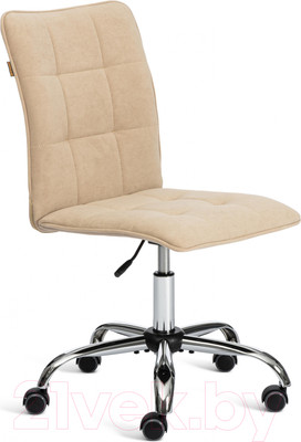 Кресло офисное Tetchair One флок (бежевый)