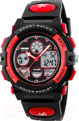 Часы наручные мужские Skmei 1163 (красный)