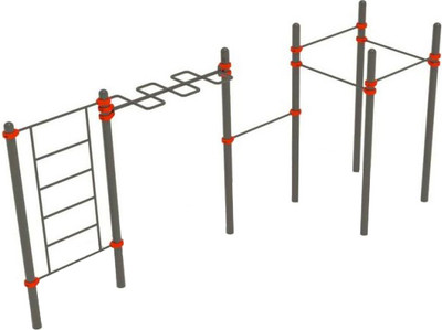 Спортивный комплекс уличный Dinamika ZSO-001940