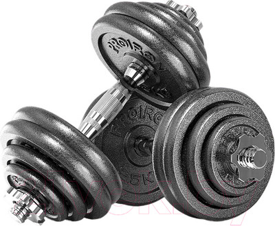 Набор гантелей разборных Proiron Г2150Ч (2шт)