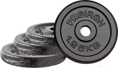 Набор дисков для штанги Proiron НЧД4125 (4шт)