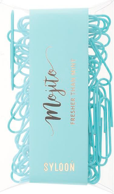 Скрепки Miniso Mint Green Series 1961