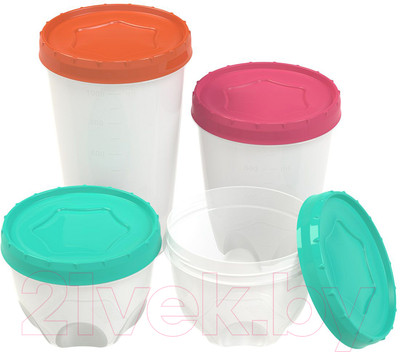 Набор емкостей для хранения Альт-Пласт АП 618 (4шт)