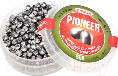 Пульки для пневматики Люман Pioneer 0.3г 4.5мм (550шт)