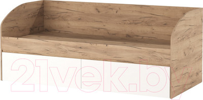 Кровать-тахта Памир Гретта (крафт золотой/белый)