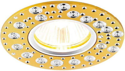 Точечный светильник Ambrella A801 AL/G (алюминий/золото)