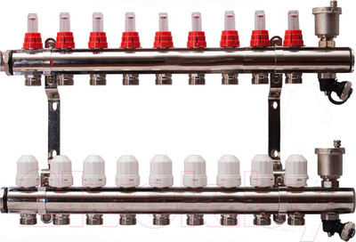 Коллекторная группа отопления Aqualink 1х9х3 / СС02707