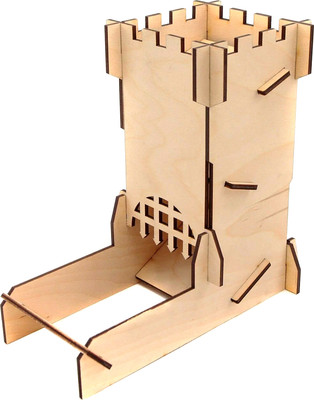 Башня для бросания кубиков Stuff-Pro Деревянная для DnD