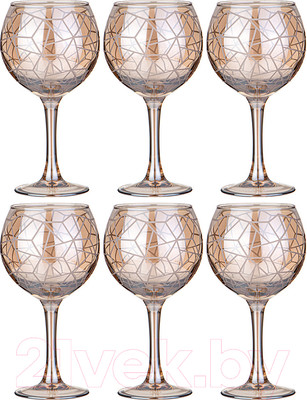 Набор бокалов Lefard Графика Мед / 194-954 (6шт)