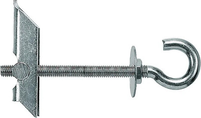 Дюбель складной FISCHER KDH6 крюк M6x100 / 80186 (20шт)