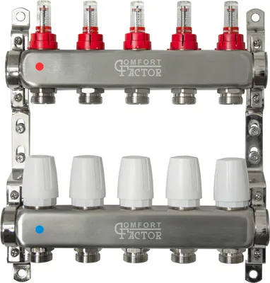Коллекторная группа отопления Comfort Factor MFA5