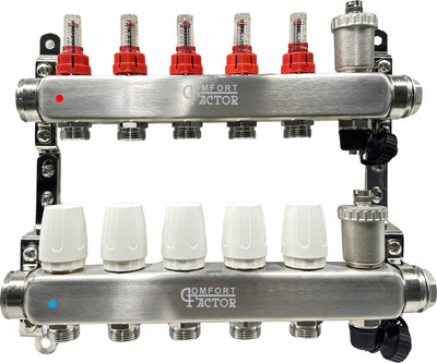 Коллекторная группа отопления Comfort Factor MFC5