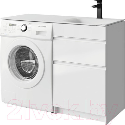 Тумба с умывальником Aqwella Duet R / DU01052N