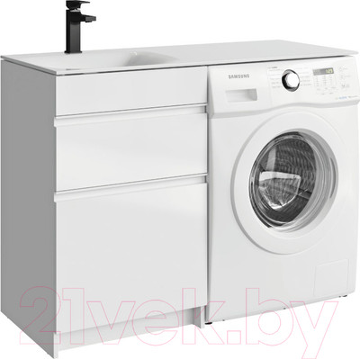 Тумба с умывальником Aqwella Duet L / DU01052N