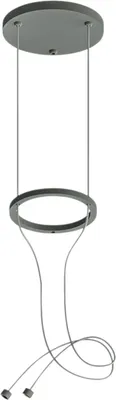 Крепление для подвесного светильника Ambrella Techno Ring A9205 BK (черный)