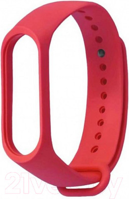 Ремешок для фитнес-трекера Case Для Mi Band 3/4 (красный)