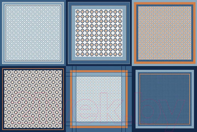 Набор платков носовых Миланка 1158 (6шт)