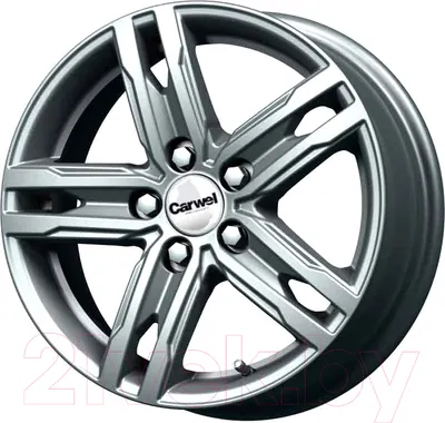 Литой диск Carwel Волга 15x6" 5x112мм DIA 66.6мм ET 43мм SB