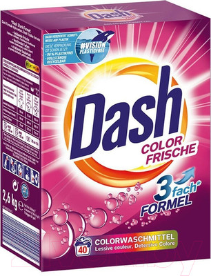Стиральный порошок Dash Color Frische 3 Fash Formel (2.6кг)