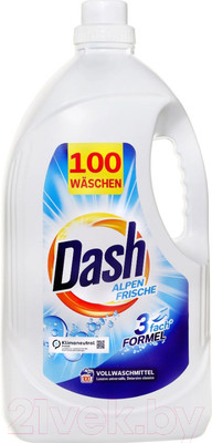 Гель для стирки Dash Alpen Frische 3 Fash Formel (5л)
