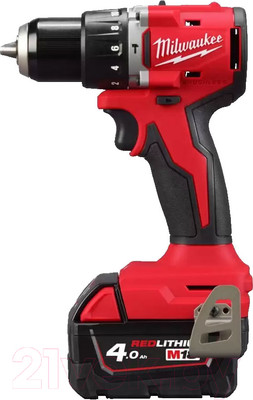 Аккумуляторная дрель-шуруповерт Milwaukee M18 BLPDRC-402C / 4933492824