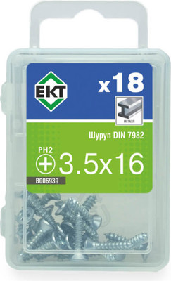 Шуруп ЕКТ 3.5х16 / B006939 (18шт)