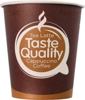 Набор одноразовых стаканов Formacia Taste Quality / 1039208 (50шт, коричневый)