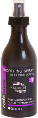 Спрей для волос Cafe mimi Термозащита разглаживающий (250мл)