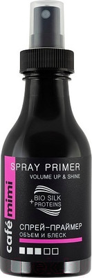 Спрей для укладки волос Cafe mimi Праймер объем и блеск (150мл)