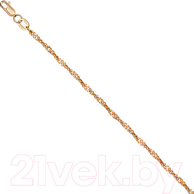 Цепочка из красного золота 7 КАРАТ ПЦ028Г-04013 (55см)