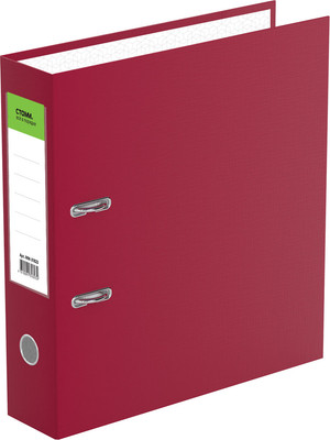 Папка-регистратор Стамм Стандарт / ММ-31823 (бордовый)