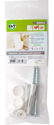 Монтажный комплект для сантехники ЕКТ Крепления для унитаза / B009223