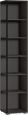 Стеллаж Mobi Сидней угловой 16.425 (антрацит 0164)