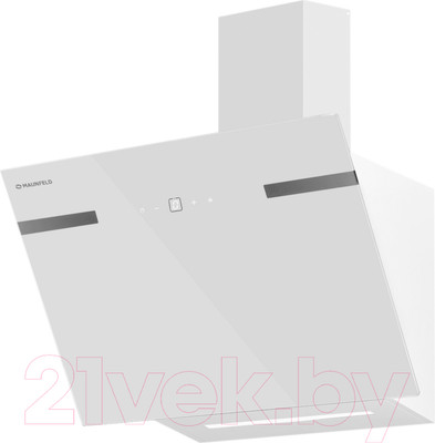 Вытяжка наклонная Maunfeld Amber 60 Glass (белый)