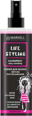 Спрей для волос Markell Professional Легкое расчесывание (195мл)