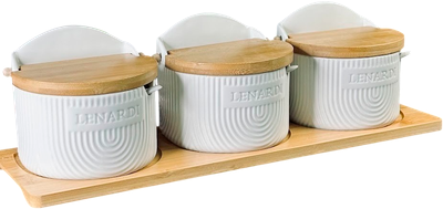 Набор емкостей для хранения Lenardi Bamboo 140-085 (3шт)