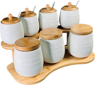 Набор емкостей для хранения Lenardi Bamboo 140-075 (3шт)