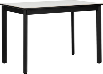 Обеденный стол Импэкс Leset Айлин 2Р (черный/белый мрамор)