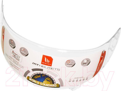Визор для мотошлема MT Helmets Matrix (Clear)
