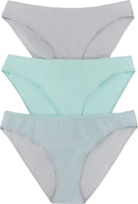 Комплект женских трусов Mark Formelle 412286-3 (р.94, орнамент на сером)