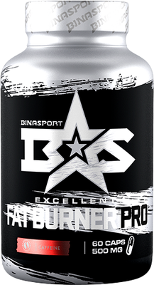 Жиросжигатель Binasport Экселент Фат Бернер Про (60шт, по 500 мг)