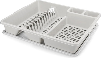 Сушилка для посуды Эльфпласт Rondo ЕР385 (серый)