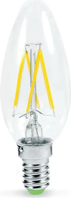 Лампа INhome LED-Свеча-deco 9Вт 230В Е14 4000К 1040Лм / 4690612026206