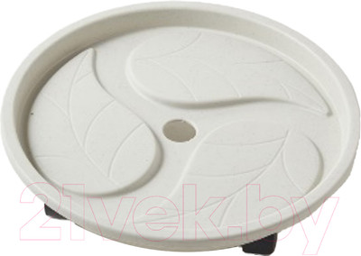 Поддон для вазона BOTANICA Круглый (43.5x11.8см, серый)