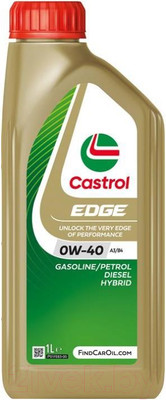 Моторное масло Castrol Edge 0W40 A3/B4 / 15F6B4 (1л)