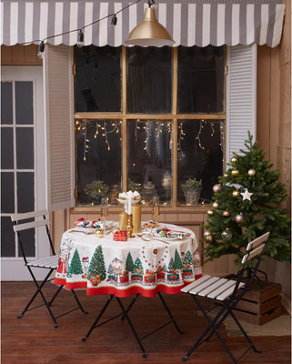 Скатерть Этель Новогодняя ярмарка / 5072940